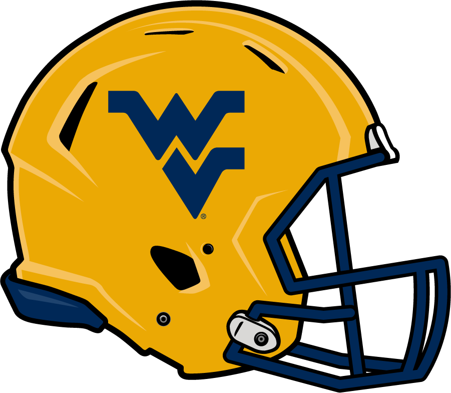 West Virginia Mountaineers 2014-Pres Helmet Logo v3 t shirts iron on transfers